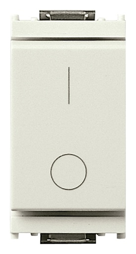 [VIW16016B] FRUTTO VIMAR INTERRUTTORE BIPOLARE 16A DA INCASSO 10/16A 250V SERIE IDEA BIANCO