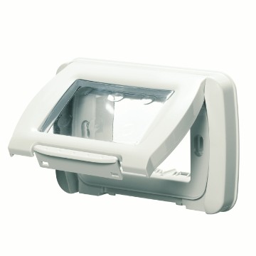 [GEWGW22451] PLACCA GEWISS  STAGNA NUVOLA TOP 3 POSTI SERIE SYSTEM