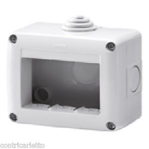[GEWGW27003] SCATOLA GEWISS PER SERIE SYSTEM IP40 3 POSTI