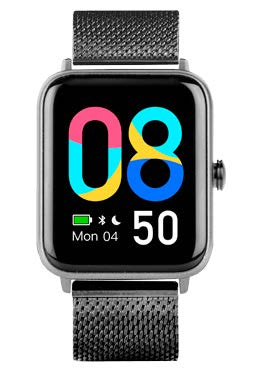 [PJS0007MN] P.QZ SMART BRACELET DIG 5ATM 1,55'' TFT NERO LOWELL