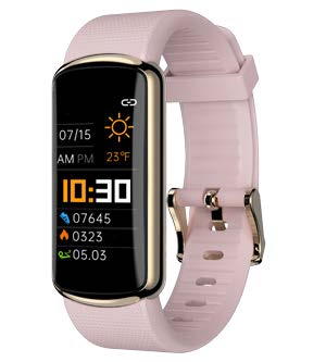 [PJS0012P] SMART WATCH BRACELET DIG. IP68  ROSA GOLD/ROSA