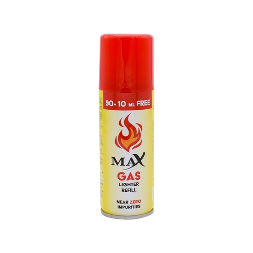[P40673391] MAX REFILL GAS BOTTLE 90+10 ML POLY