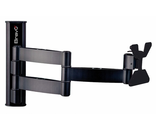 [LCD3N] SUPPORTO TV A MURO BRAVO MODELLO LCD3 PER TV LCD DA 10" A 30" CON 3 SNODI 