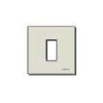 [VIW08605] PLACCA VIMAR ALLUMINIO ANODIZZATO A SCATTO ORO SERIE 8000 1 POSTO