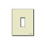 [VIW08605A] PLACCA VIMAR RESINA A SCATTO AVORIO SERIE 8000 1 POSTO