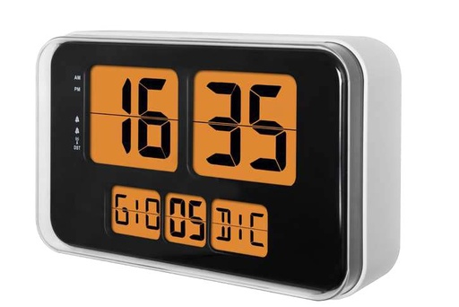 [JD9910] OROLOGIO PARETE RADIOC. DIGITALE CARTELLA BIANCA