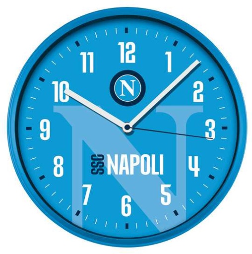 [00875NA1] OROLOGIO PARETE ABS NAPOLI 30CM ABS