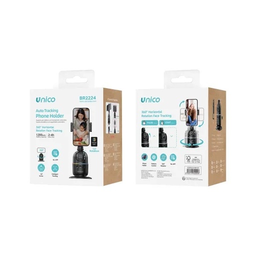 [BR2224] TELECAMERA UNICO PANORAMICA E INCLINAZIONE INTELLIGENTE A 360° IN STREAMING LIVE 