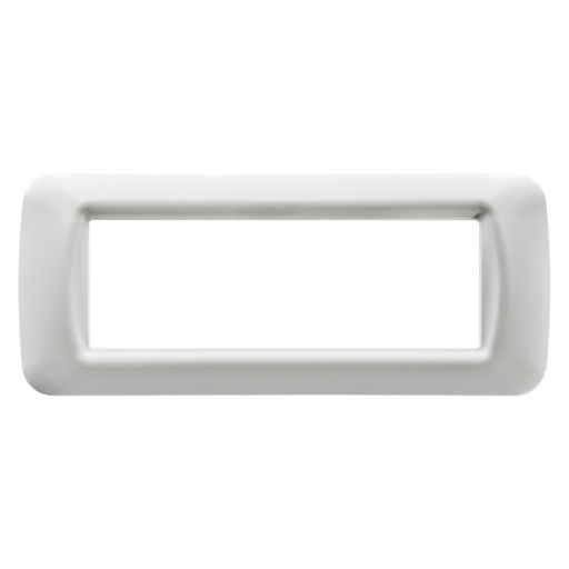 [GEWGW22506] PLACCA NUVOLA GEWISS TECNOPOLIMERO BIANCO NUVOLA 6 POSTI SERIE SYSTEM