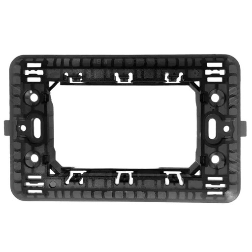 [AI205676] SUPPORTO CONTAKT  A 3 MODULI TIPO BTICINO MATIX 