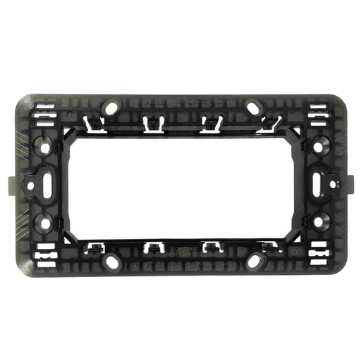 [AI205683] SUPPORTO CONTAKT A 4 MODULI TIPO BTICINO MATIX