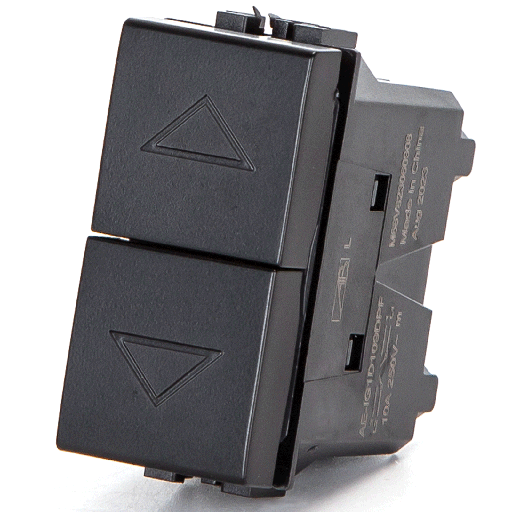 [AI209513] FRUTTO CONTAKT  INTERRUTTORE SALI SCENDI PER TAPPARELLE  TIPO BTICINO LIVING - INTERNATIONAL 