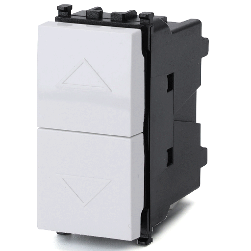 [AI312565] INTERRUTTORE TAPPARELLA BIANCO SERIE AVP