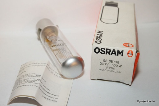 [OM588890E] LAMPADE PROIEZIONE OSRAM 230V 500W P28S