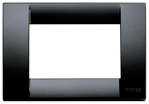 [VIW1674316] PLACCA VIMAR CLASSICA  SERIE IDEA NERO  3 POSTI