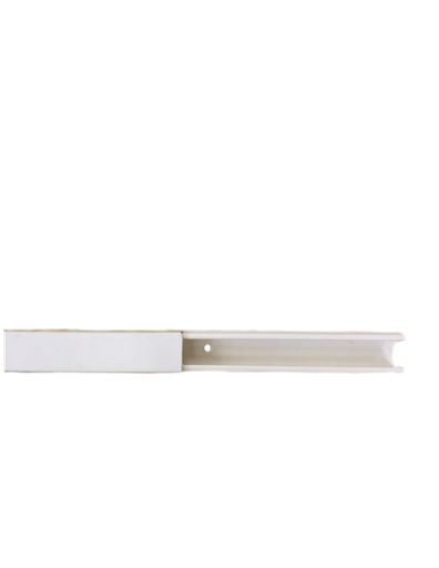 [FG18302] CANALINA FAEG CHIUSA  BIANCA A 1 SCOMPARTO 18X18MM IP40 2MT