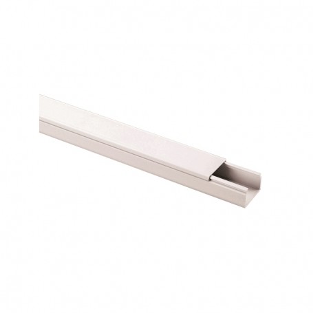 [FG18303] CANALINA FAEG CHIUSA BIANCA A  1 SCOMPARTO 22X10MM IP40 2MT