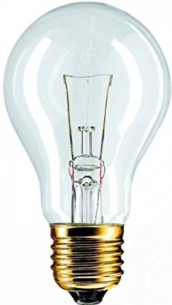 [2524] LAMPADA INCANDESCENZA PHILIPS GOCCIA CHIARA 24V 25W E27 090133