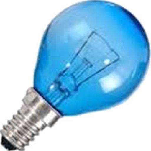 [40SFES] LAMPADA INCANDESCENZA PHILIPS SFERA SOLARE BLU 230V 40W E14 067098