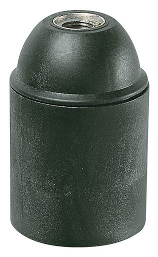 [VIW02101] PORTALAMPADE VIMAR M10X1 CAMICIA LISCIA E27 NERO