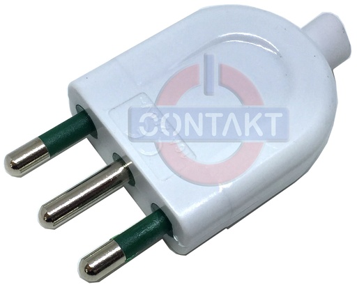 [CT1003B] SPINA CIVILE CONTAKT 2P+T 16A S11 250V BIANCO