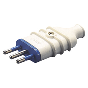 [GEWGW28003] SPINA CIVILE E INDUSTRIALE GEWISS  2P+T  10A S11 250V BIANCO