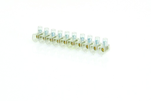 [FG25023] MORSETTI FAEG UNIPOLARI A CAPPUCCIO DA Ø1.5MM IN STECCHE PZ. 10