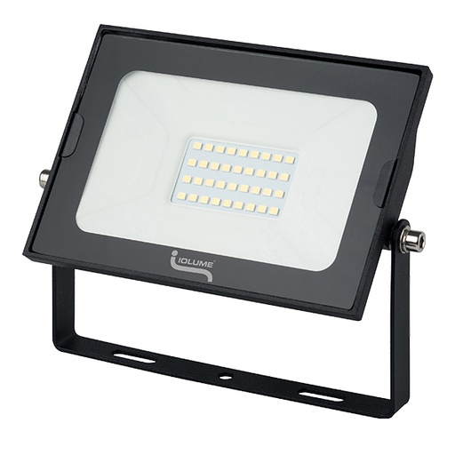 [IO630120] PROIETTORE FARO LED M.C. ELTTRICI 30W MODELLO GARDA LUCE NATURALE 4000K 3000Lm NERO 