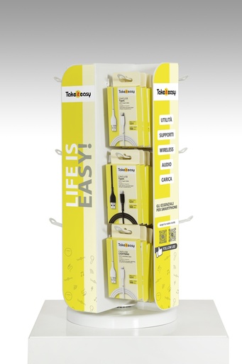 [TOWER12] TOWER 12 ESPO GENERICO POLI DA BANCO GIREVOLE TAKE IT EASY YELLOW