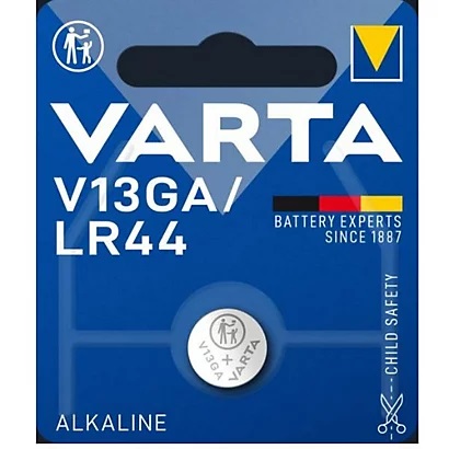 [4213] PILE VARTA ALKALINE SPECIALISTICHE 1.5V  BL. 1 4213/LR44/4276/V13GA
