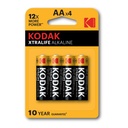 PILE KODAK ALKALINE EXTRALIFE STILO AA BL. 4 K1500