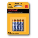 PILE KODAK ALKALINE MAX MINISTILO AAA BL. 4 KMAX2400