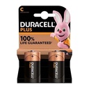 PILE DURACELL ALKALINE MEZZA TORCIA C BL.2