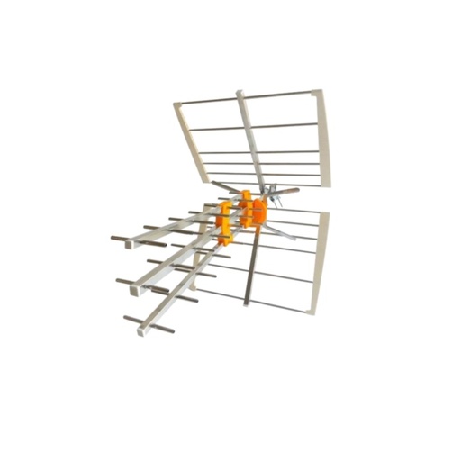 [MANTDT4545A] ANTENNA UHF TRIPLA DIPOLO ATTIVO CAN 21.60 30DB 5-24V