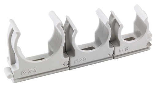 [FG16042] FISSATUBI FAEG CLIPS A SCATTO Ø20