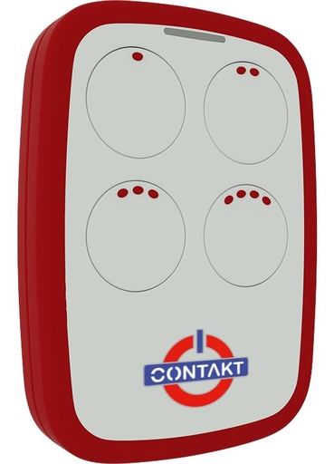 [CT4791012] RADIOCOMANDI CONTAKT WHY EVO ROLLING CODE 4 CANALI BIANCO-ROSSO