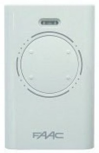 [TXFAACSLHLR4332B] RADIOCOMANDI BeB ORIGINALE FAAC 433MHZ 2 CANALI BIANCO MODELLO 787007