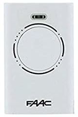 [TXFAACSLHLR8682B] RADIOCOMANDI BeB ORIGINALE FAAC 868MHZ 2 CANALI BIANCO MODELLO 787009