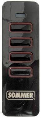 [TXSOMPEARL4013] RADIOCOMANDI BeB ORIGINALE SOMMER 433MHZ 4 CANALI NERO MODELLO A_S13065