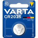 PILE VARTA SPECIALISTICHE 3V LITHIO BL. 1 6025/CR2025