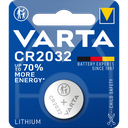 PILE VARTA SPECIALISTICHE 3V LITHIO BL. 1 6032/CR2032
