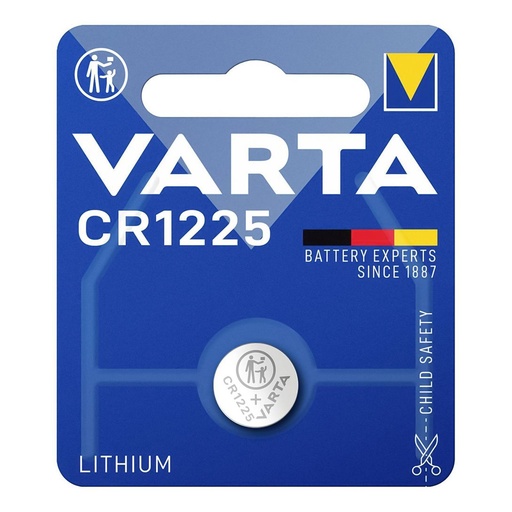[6225] PILE VARTA SPECIALISTICHE 3V LITHIO BL. 1 6225/CR1225