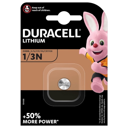 [DL1/3N] PILE DURACELL SPECIALISTICHE 3V LITHIO BL. 1 DL1/3N