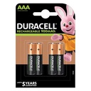 PILE DURACELL RICARICABILE MINISTILO AAA 1.2V 900MAH  NI-MH BL. 4 HR03SLD