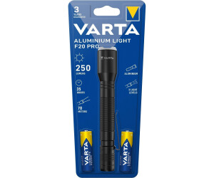 [16607] TORCIA VARTA LED ALLUMINIUM LIGHT F20 PRO 250LM STILO AA INCLUSE PZ. 2 16607