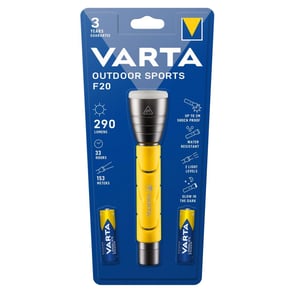[18628] TORCIA VARTA LED OUTDOOR SPORT F20 290LM STILO AA INCLUSE PZ . 2 18628