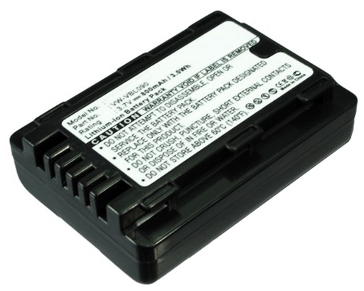 [4510283] BATTERIA LION FITS PANA VWVBL090  3.7/800MAH