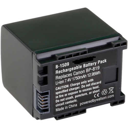 [4510297] BATTERIA LION FITS CANON BP-819 7.4/1400MAH