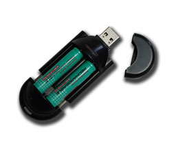 [HB112] CARICABATTERIE MATSUYAMA USB PER BATTERIE STILO AAE MINISTILO AAA HB112