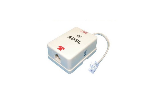 [40001020] FILTRO ADSL INSERITO IN BOX SP/PR 6P6C EXITV